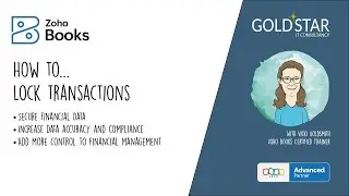 How to lock transactions in Zoho Books