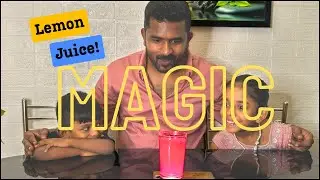 MAGIC Lemon Juice! 🧃 Color-Changing Drink Recipe💜➡❤️