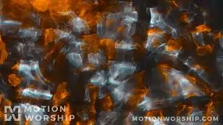 Diffraction Orange Crystals HD Loop by Motion Worship