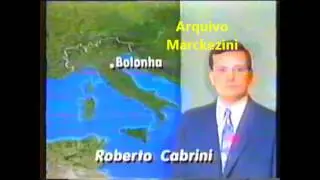 An&uacute;ncio da morte de Ayrton Senna - Rede Globo 1994