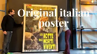 Original Italian Poster | Night of the Living Dead (George A. Romero)