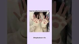 how to make hand warmer🧤 #aesthetic #skincare #edit #glowup #trending #fyp #viralshorts #viralshorts