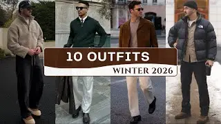 10 Latest Outfits for Men | Winter 2026 Fashion