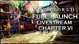 FORGING THE FUTURE ► NEW WORLD MMORPG Launch Livestream #6 (Paladin Build, Marauder Faction, Q&A)