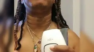 Silk'n INFINITY laser hair removal @home...Brown skin friendly!