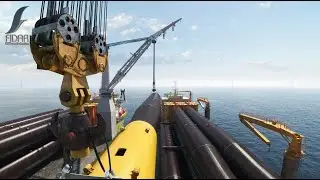 Offshore Installation Vessels animation