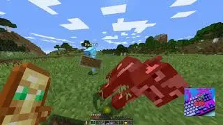 Minecraft but coal ore drops OP items