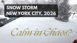 Calm in Chaos? Snow Storm NYC 2026