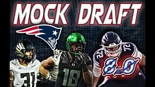 REAL TIME New England Patriots 2026 Mock Draft 8.0