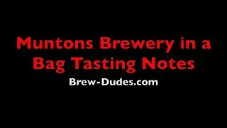 Muntons Brewery in a Bag Pale Ale - Tasting and Final Notes