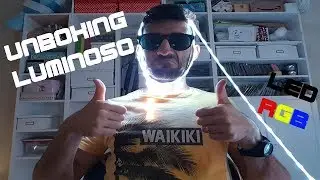 UNBOXING LUMINOSO - Striscia led RGB 10 Metri