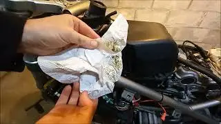 DUCATI 749s  HOW TO OPEN AIR BOX AND CLEAN