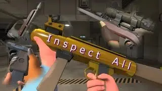 TF2: Non-Gunmettle Inspection Animations