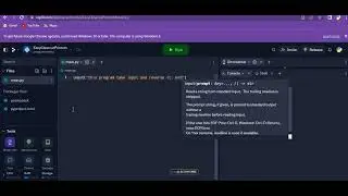 How to reverse string at python