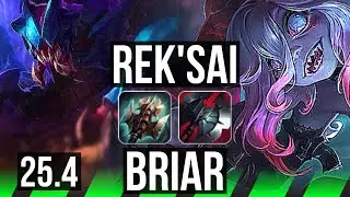 REK'SAI vs BRIAR (JGL) | 8/3/21 | EUW Master | 25.4