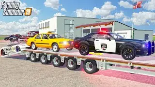 BUYING NEW POLICE CARS FOR OUR POLICE DEPARTMENT IN FARMING SIMULATOR 19