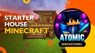 Minecraft starter house tutorial / Easy builds