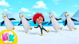 Dans als een Pingu&iuml;n! 🐧🕺 Nederlandse Kinderliedjes | HeyKids