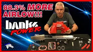 88.3% MORE Airflow: Banks Monster-Ram Intake w/Heater Upgrade for 13-18 Dodge 6.7 Cummins #diesel