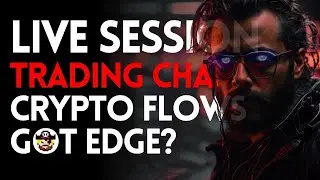 Bitcoin Trading Order Flow Live! Crypto Chill Sessions US Open 5H set.