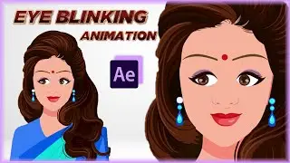 Eye Blinking Tutorial | After Effects