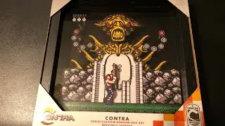 Contra - Officially Licensed Shadow Box Art - Pixel Frames