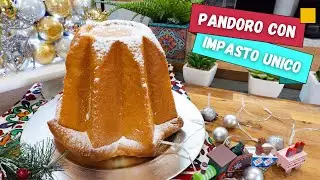 Simple pandoro with single dough - Perfect recipe for Christmas
