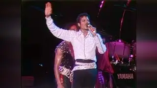 The Jackson's - Victory Tour - Pontiac, MI - Human Nature Snippet !!! (8/17/1984) 4K