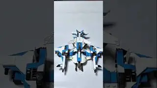 Awesome LEGO Space Jet Build! 🌌#shorts