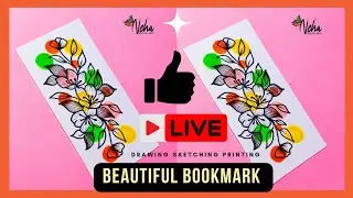Neha Exotic Arts is live / Beautiful Bookmark #art #live #shorts #ytshorts #trending #bookmark