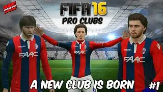 FIFA 16 Pro Clubs #1 | A New Club is Born! | WheresMyGaming