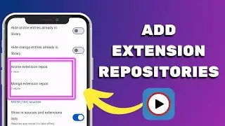 How to Add Extension Repositories on Aniyomi App (2025)