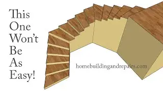 Angled Stairway With Circular Step Layout - Architecture And Home Design Tips