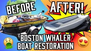 Boston Whaler Boat Restoration: Can We Bring It Back to Life? | Part 1