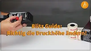Blitz Datumsauszeichner - Einfach und Schnell die Druckh&ouml;he &auml;ndern | Hutner B2B