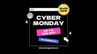 Cyber Monday Alert! Elevate your sleep sanctuary with Down Under Bedding's exclusive deals &ndash; up to