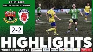 Bromsgrove battle from behind to claim valuable point | AFC Sudbury 2-2 Bromsgrove Sporting