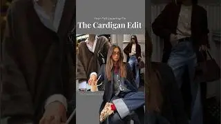 The Cardigan Edit | 5 Ways to Layer This Fall