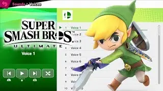 Toon Link Voices - Super Smash Bros Ultimate