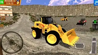 Quarry Driver Giant Trucks Game #5 Android Gameplay - Multiple Excavator Driving Simulator
