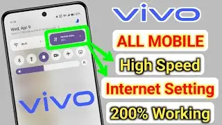 Vivo Mobile High Speed Internet Settings 2025 | How To Increase Internet Speed in Vivo Mobile 2025