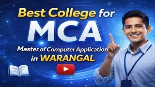 Best College for MCA in Warangal | Top Computer Application College Telangana  | High Placement