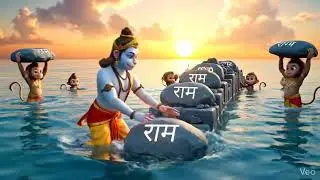 Jai Shri Ram Ramayan cartoon video kahani Ram Setu pool Ramayan cartoon video kahani #ramayan 