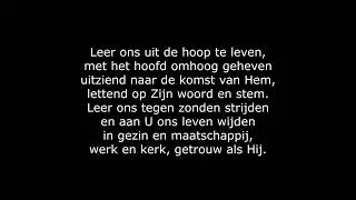 Leer ons uit geloof te leven
