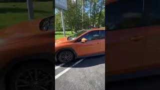2022 Subaru WRX with 35% Tint and a Matte Black Roof Wrap