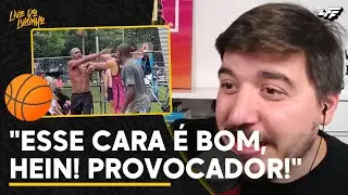 CONFUS&Atilde;O FEAT. BASQUETE - LUISINHO REAGE A UMA PARTIDA PESADA DE BASQUETE DO CANAL INSANE GAME BR