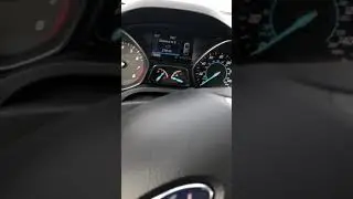 Ford Escape digital speedometer