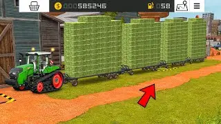Cows Feeding With Hay Bales & Collect In Fs18 | Fs18 Multiplayer Gameplay | Timelapse |