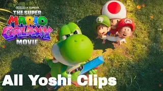 The Super Mario Galaxy Movie All Yoshi Clips 