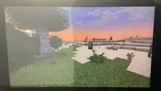 Playing a Minecraft movie event and joining the Insta craft ￼sever